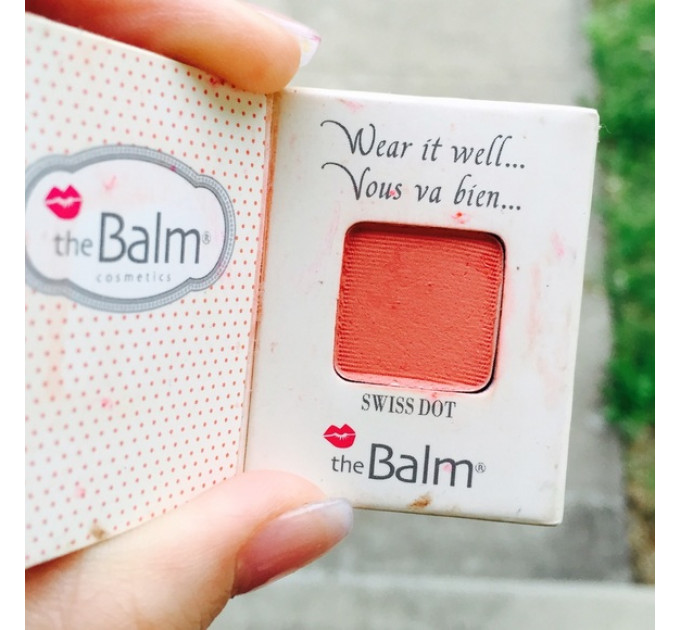 theBalm Mini Instain Swiss Dot-Peach мини-румяна для лица